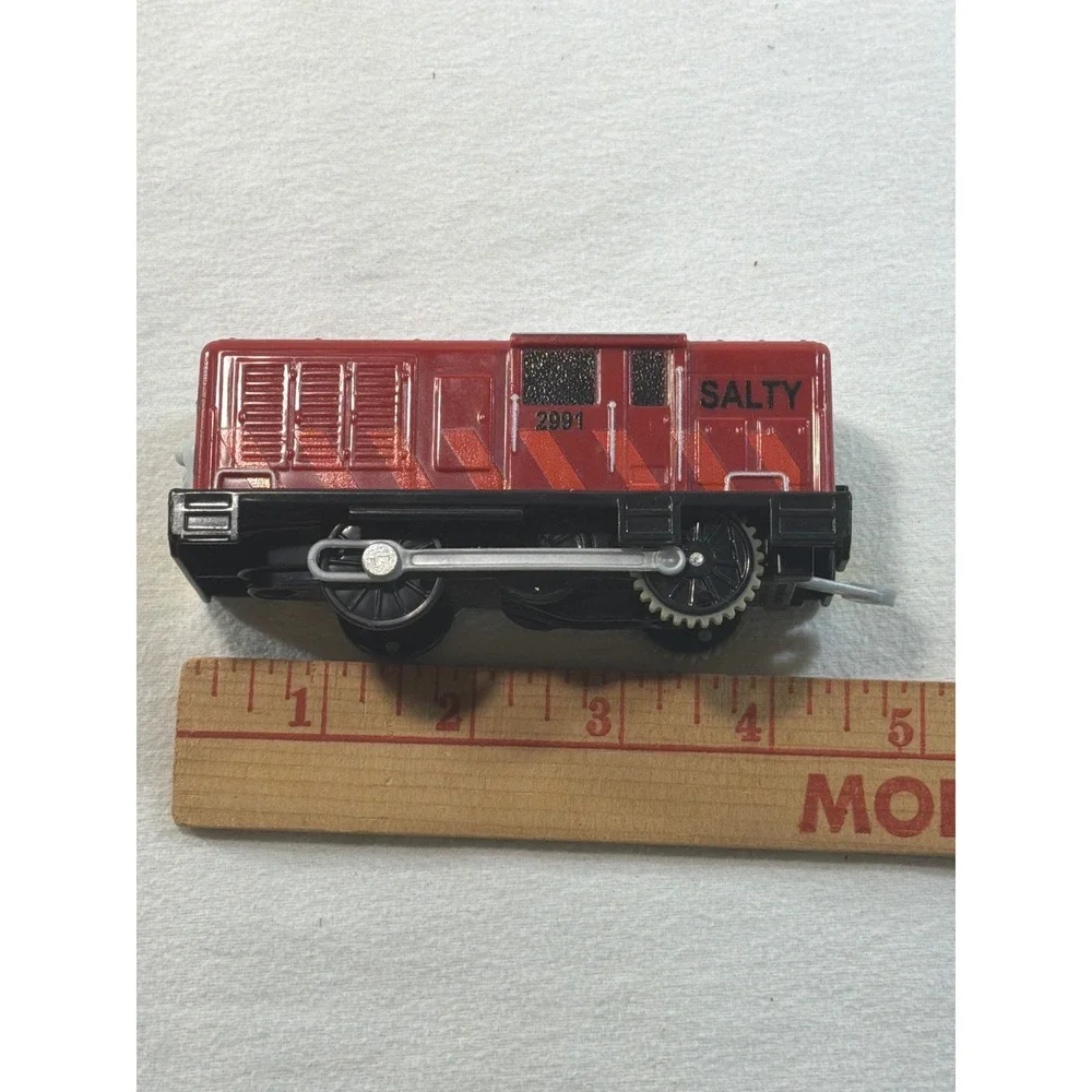 Thomas & Friends TrackMaster Salty Motorized Engine Train 2991 Mattel 2013 Red